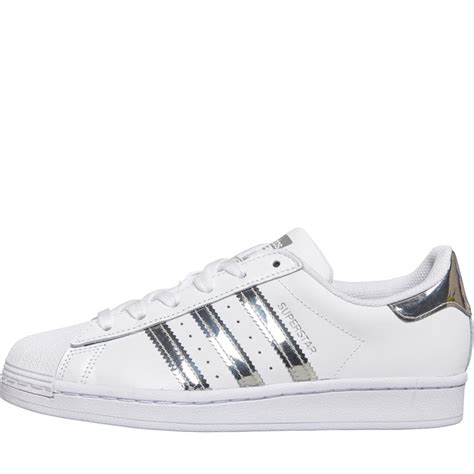 adidas superstar wit zilver dames